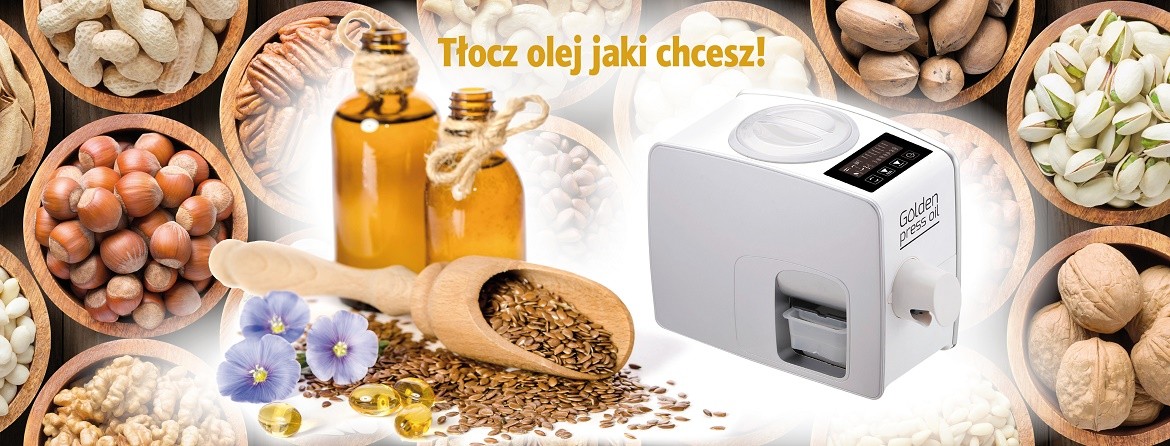 Golden Press Oil - Tłocz olej jaki chcesz!